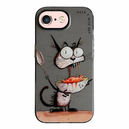 Animal Oil Painting Phone Case For iPhone 6s 6 Slim