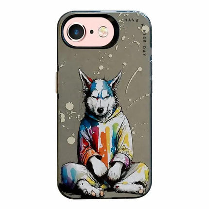 Animal Oil Painting Phone Case For iPhone 6s 6 Slim