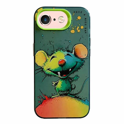 Animal Oil Painting Phone Case For iPhone 6s 6 Slim