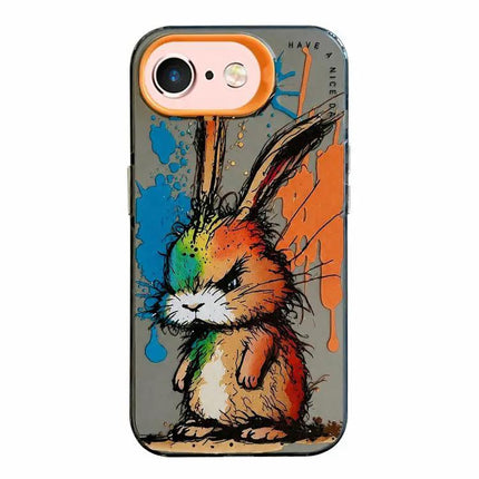 Animal Oil Painting Phone Case For iPhone 6s 6 Slim