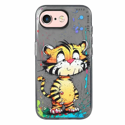 Animal Pattern Oil Painting Phone Case For Plus Size Phones