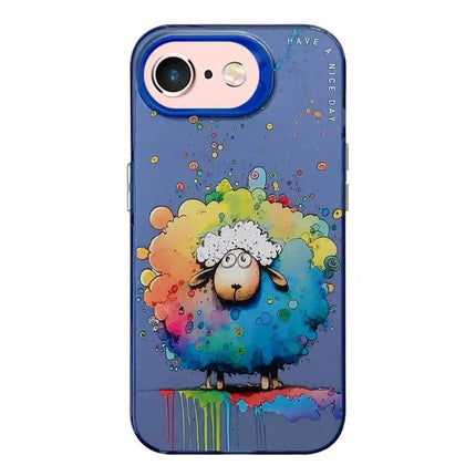 Animal Pattern Oil Painting Phone Case For Plus Size Phones