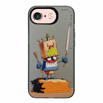 Animal Pattern Oil Painting Phone Case For Plus Size Phones