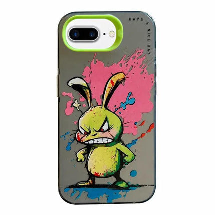Animal Oil Painting Phone Case For iPhone 7 Plus 8 Plus