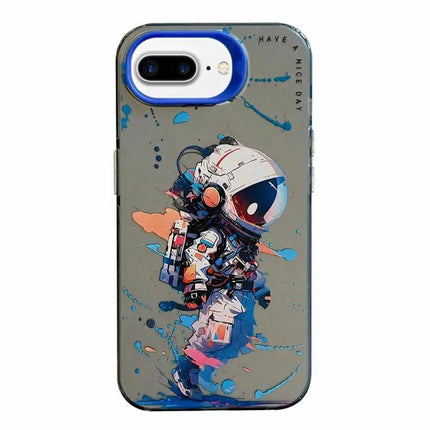 Animal Oil Painting Phone Case For iPhone 7 Plus 8 Plus