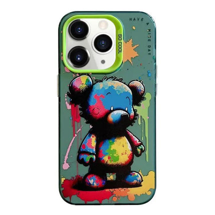 Animal Oil Painting Phone Case For IPhone 11 Pro Cute