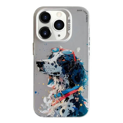 Animal Oil Painting Phone Case For IPhone 11 Pro Cute