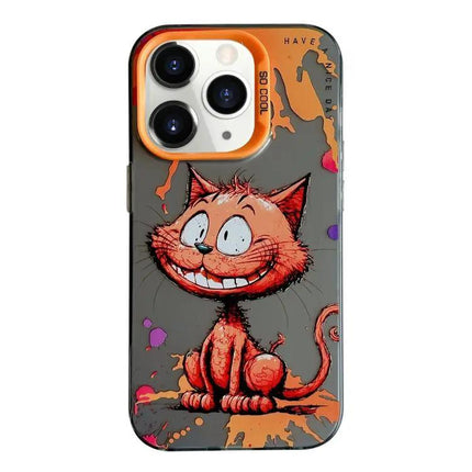 Animal Oil Painting Phone Case For IPhone 11 Pro Cute