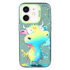 For iPhone 12 mini / Colorful Cattle