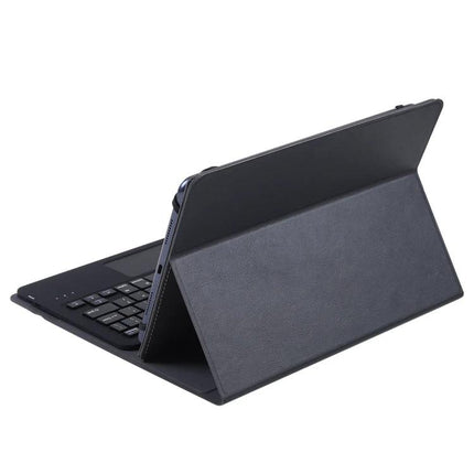 Universal Detachable Touch Bluetooth Keyboard Case for 9-10 Inch Tablets - black detachable keyboard case with stand for tablet productivity
