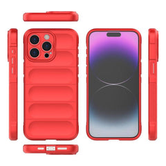 Flannel-Touched TPU Protective Case for iPhone 15 Pro Max