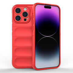 Flannel-Touched TPU Protective Case for iPhone 15 Pro Max