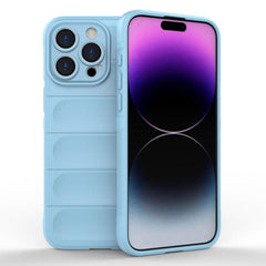 Flannel-Touched TPU Protective Case for iPhone 15 Pro Max