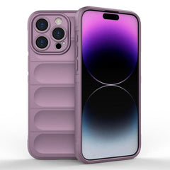 Flannel-Touched TPU Protective Case for iPhone 15 Pro Max