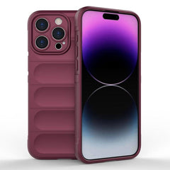 Flannel-Touched TPU Protective Case for iPhone 15 Pro Max