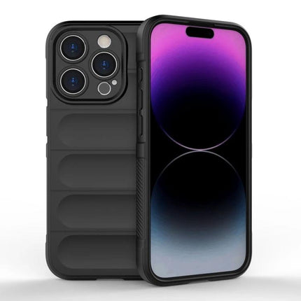 Magic Shield Case For iPhone Everyday Protection On The Go Keeps Your Phone Safe And Accessible - slim black TPU protective case