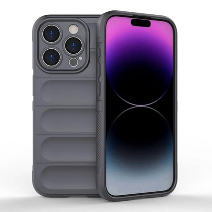 Magic Shield Case For iPhone Everyday Protection On The Go Keeps Your Phone Safe And Accessible - slim gray TPU protective phone case