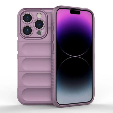 Magic Shield Case For iPhone Everyday Protection On The Go Keeps Your Phone Safe And Accessible - slim purple TPU protective phone case