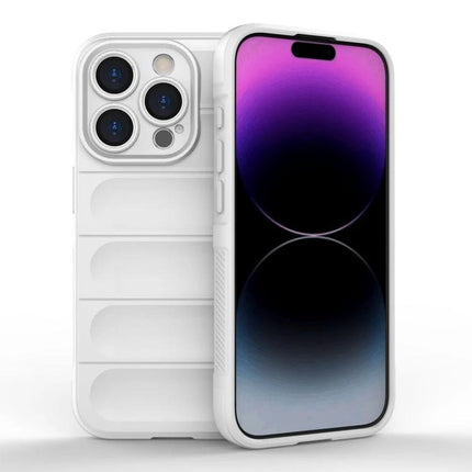 Magic Shield Case For iPhone Everyday Protection On The Go Keeps Your Phone Safe And Accessible - slim white TPU protective phone case