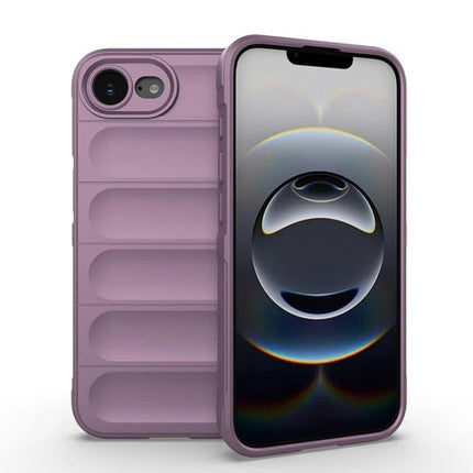 Essential Phone Case for iPhone 17 Pro Max Everyday Protection slim purple TPU case showing front and textured back, precise fit and everyday scratch impact protection