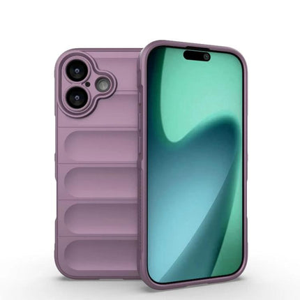 Magic Shield Protective Case for Everyday Phone Use - slim purple TPU case with soft interior guarding against scratches and minor impacts