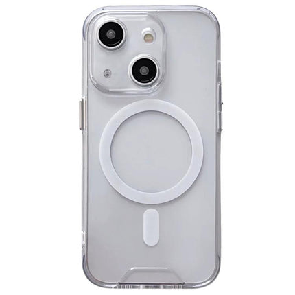 Protective Acrylic Case For iPhone Everyday Home Use - clear durable acrylic and TPU case with MagSafe ring, slim scratch and dust protection for home use