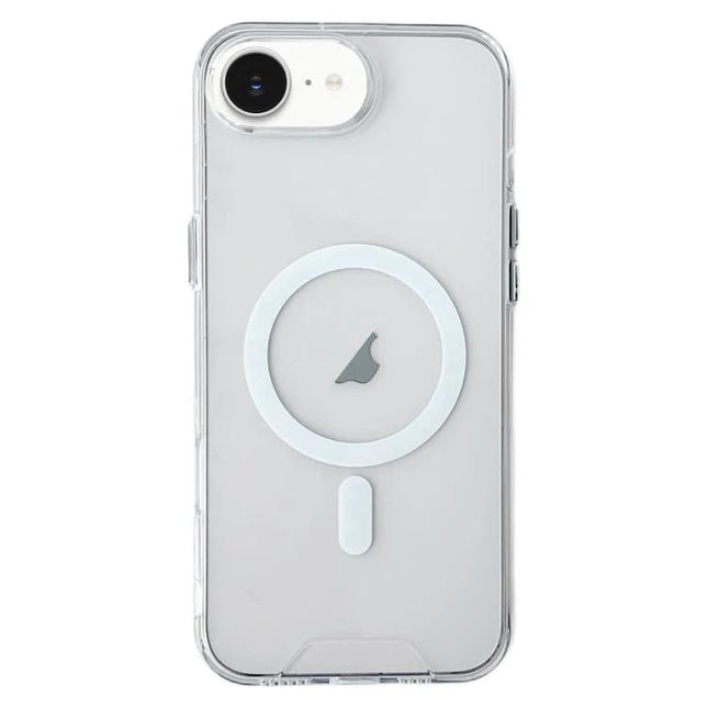 Protective Acrylic Case For iPhone Everyday Home Use clear acrylic TPU case with MagSafe ring, slim scratch and dust protection for home use