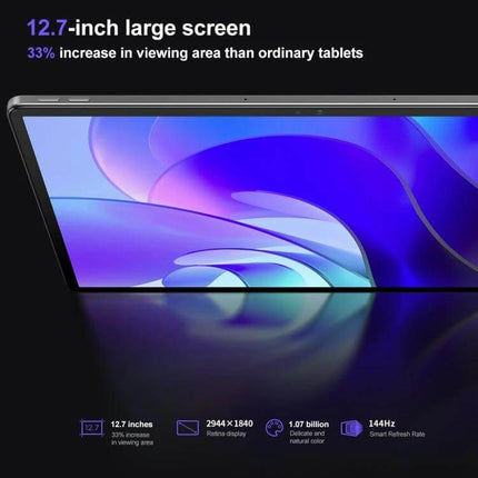 Lenovo Pad Pro 12.7-Inch Tablet for Everyday Productivity - slim lightweight 12.7-inch display with 2944x1840 retina screen, 144Hz refresh for mobile productivity