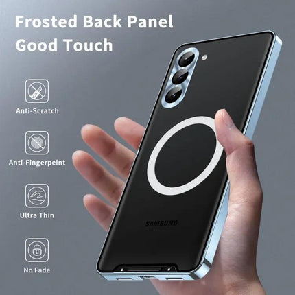 Samsung Magnetic Case For Daily Use With Slim Design That Keeps Your Phone Safe And Easy To Handle