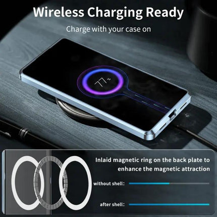 Samsung Magnetic Case For Daily Use With Slim Design That Keeps Your Phone Safe And Easy To Handle