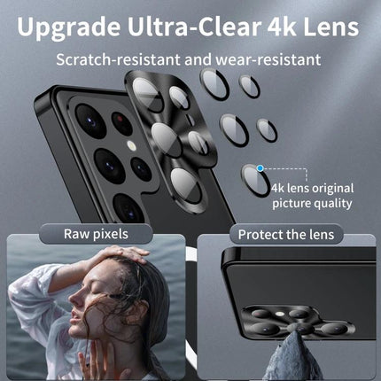 Samsung Magnetic Case For Daily Use With Slim Design That Keeps Your Phone Safe And Easy To Handle showing ultra-clear 4k lens protection, slim magnetic camera cover