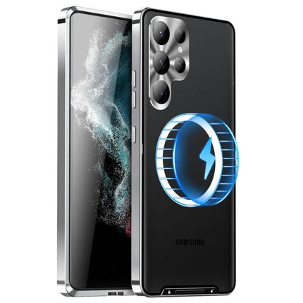 Samsung Magnetic Case For Daily Use With Slim Design That Keeps Your Phone Safe And Easy To Handle - slim black magnetic Samsung case with wireless charging alignment