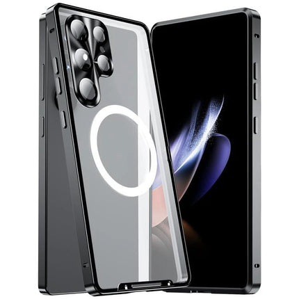 Phone Case for Everyday Protection and Easy Access with slim clear back and magnetic ring for easy button and port access