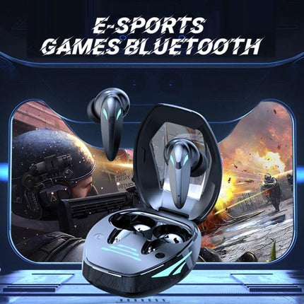 Wireless Gaming Earbuds With Noise Reduction For Daily Use TG09 Bluetooth 5.3 low-latency gaming earbuds in charging case