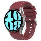 For Samsung Galaxy Watch 6 / 6 Classic / Wine Red