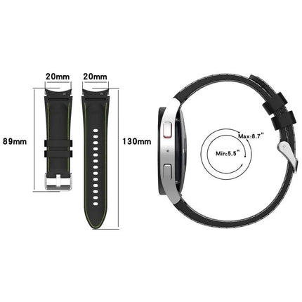 Silicone Watch Band For Samsung Galaxy Watch 6/6 Classic