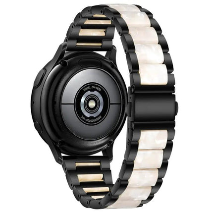 Three Bead Resin Metal Band For Samsung Galaxy Watch 6