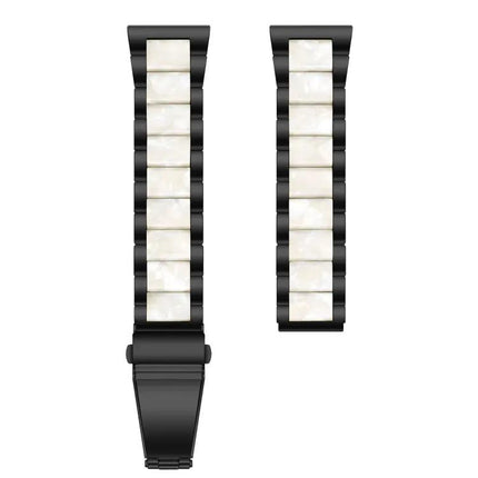 Three Bead Resin Metal Band For Samsung Galaxy Watch 6