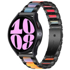 For Samsung Galaxy Watch 6 / 6 Classic / Black Rainbow