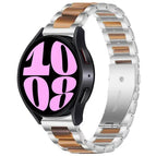 For Samsung Galaxy Watch 6 / 6 Classic / Silver Brown