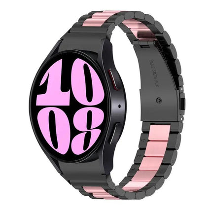 Three Bead Stainless Steel Band For Galaxy Watch 6/6 Classic
