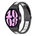 For Samsung Galaxy Watch 6 / 6 Classic / Black Silver