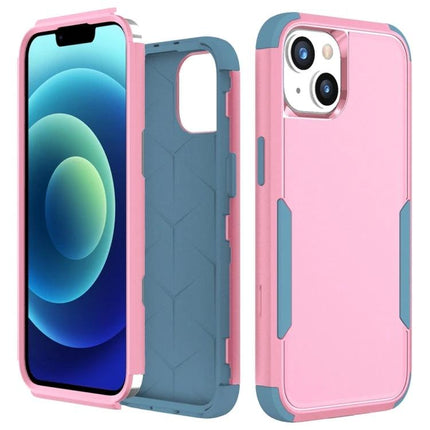 Phone Case for Everyday Use With TPU PC Material pink dual-layer protective case with precise cutouts for camera and buttons