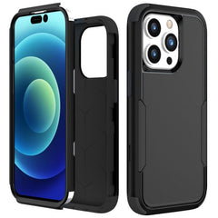 Heavy-Duty Shockproof TPU and PC Phone Case for iPhone 15