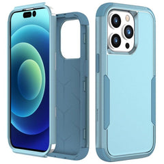 Heavy-Duty Shockproof TPU and PC Phone Case for iPhone 15