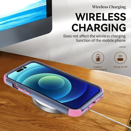 Sturdy Phone Case For Everyday Commutes slim TPU+PC phone case on wireless charger protecting against bumps and scratches