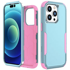 Heavy-Duty Shockproof TPU and PC Phone Case for iPhone 15