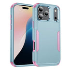 For iPhone 18 Pro Max / 17 Pro Max / Grey Green+Pink