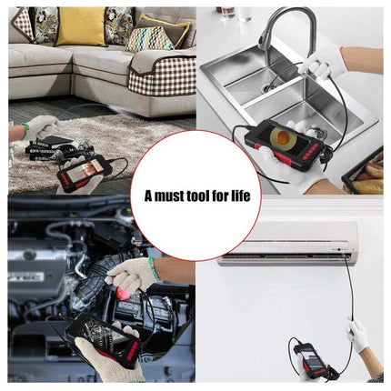 Waterproof Handheld Endoscope for Industrial Inspections and Maintenance - handheld waterproof inspection camera used on pipes, engines, vents