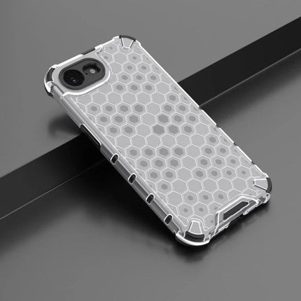 Phone Case for Everyday Home Protection - slim TPU+PC honeycomb clear protective phone case for scratch and bump resistance